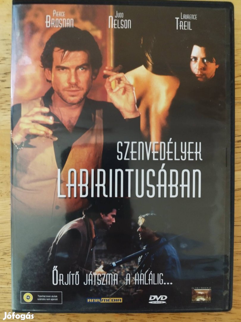 Szenvedélyek labirintusában dvd Pierce Brosnan