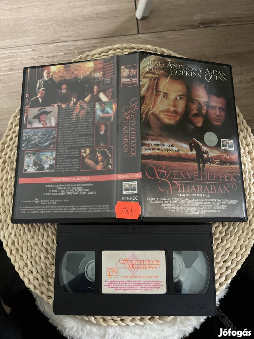 Szenvedélyek viharában vhs film