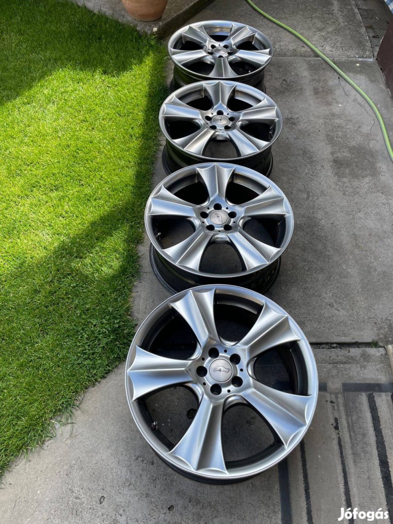 Szép 18" alufelni szett 5x100 osztókörre kedvező áron eladó
