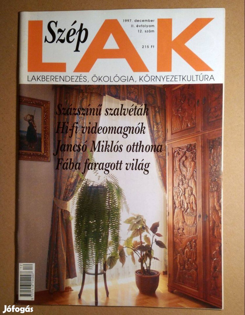 Szép Lak 1997/12.szám December (6kép+tartalom)