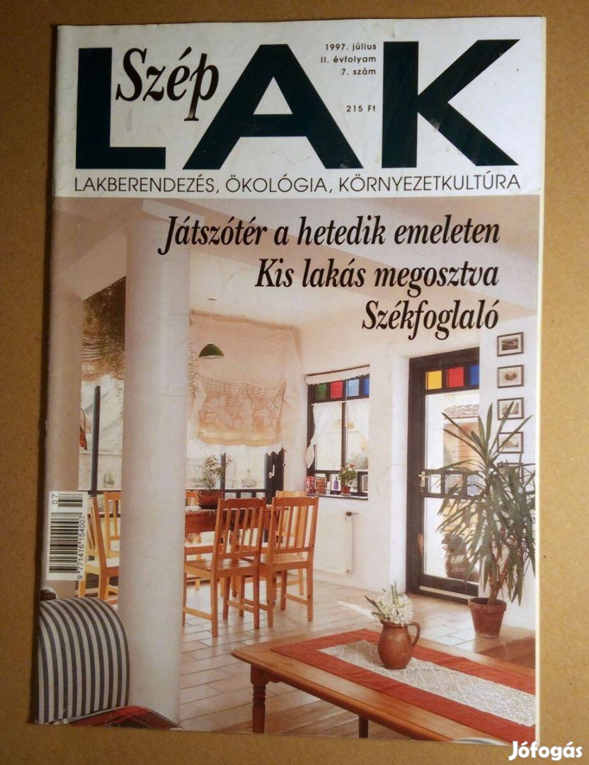 Szép Lak 1997/7.szám Július (6kép+tartalom)