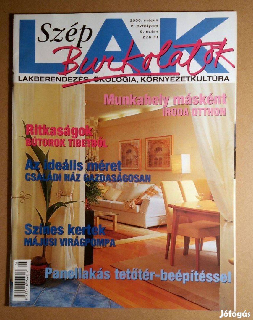 Szép Lak 2000/5.szám Május (6kép+tartalom)