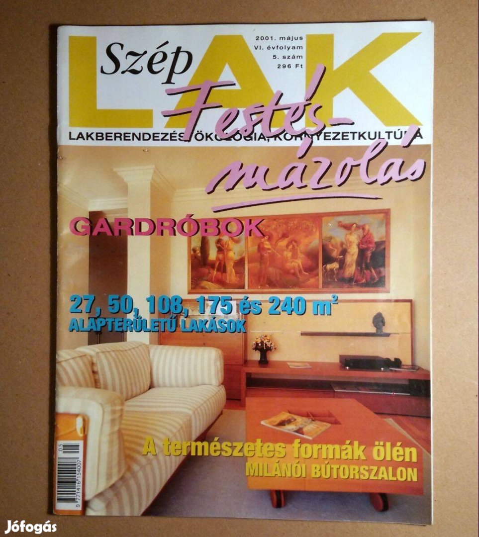 Szép Lak 2001/5.szám Május (6kép+tartalom)