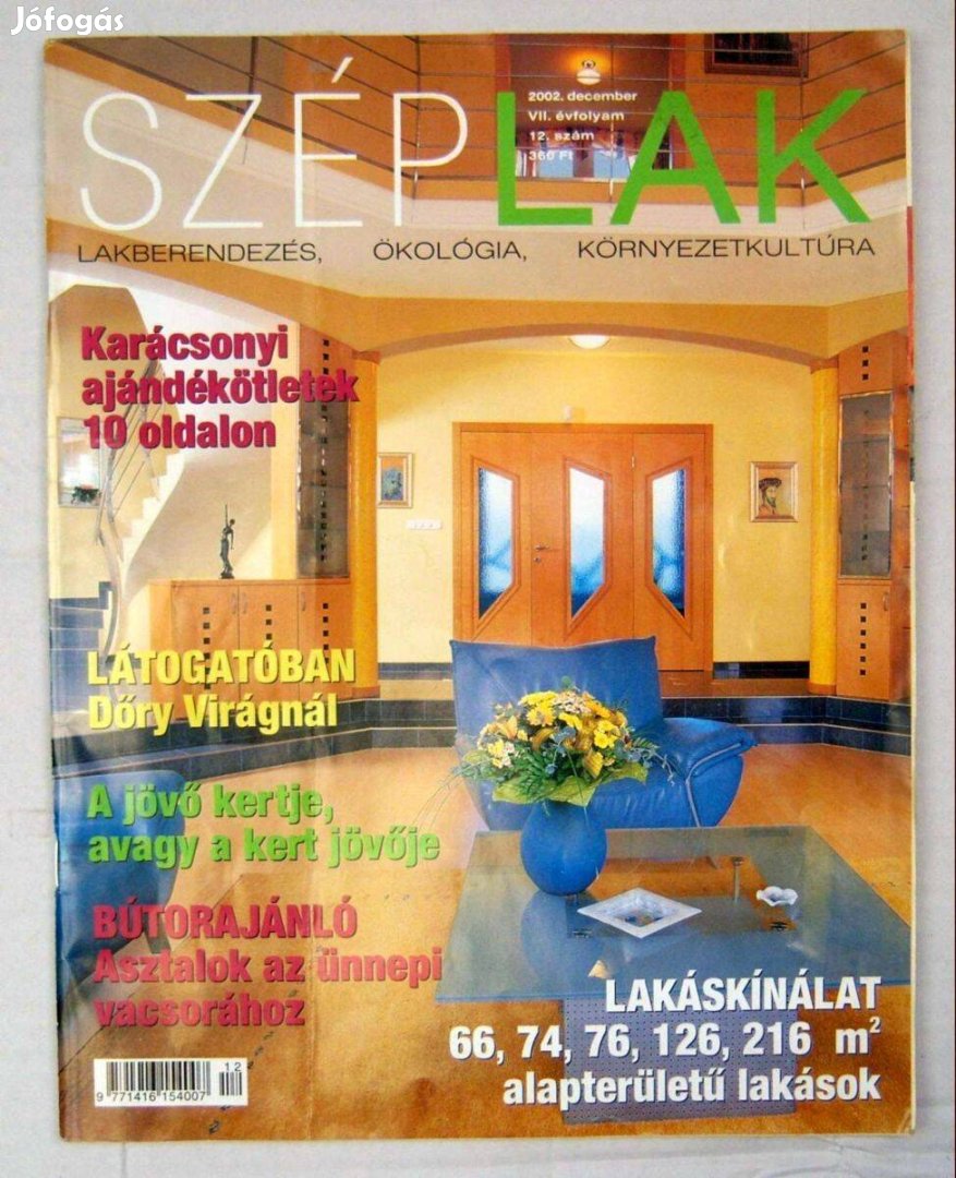 Szép Lak 2002/12.szám December (tartalomjegyzékkel)