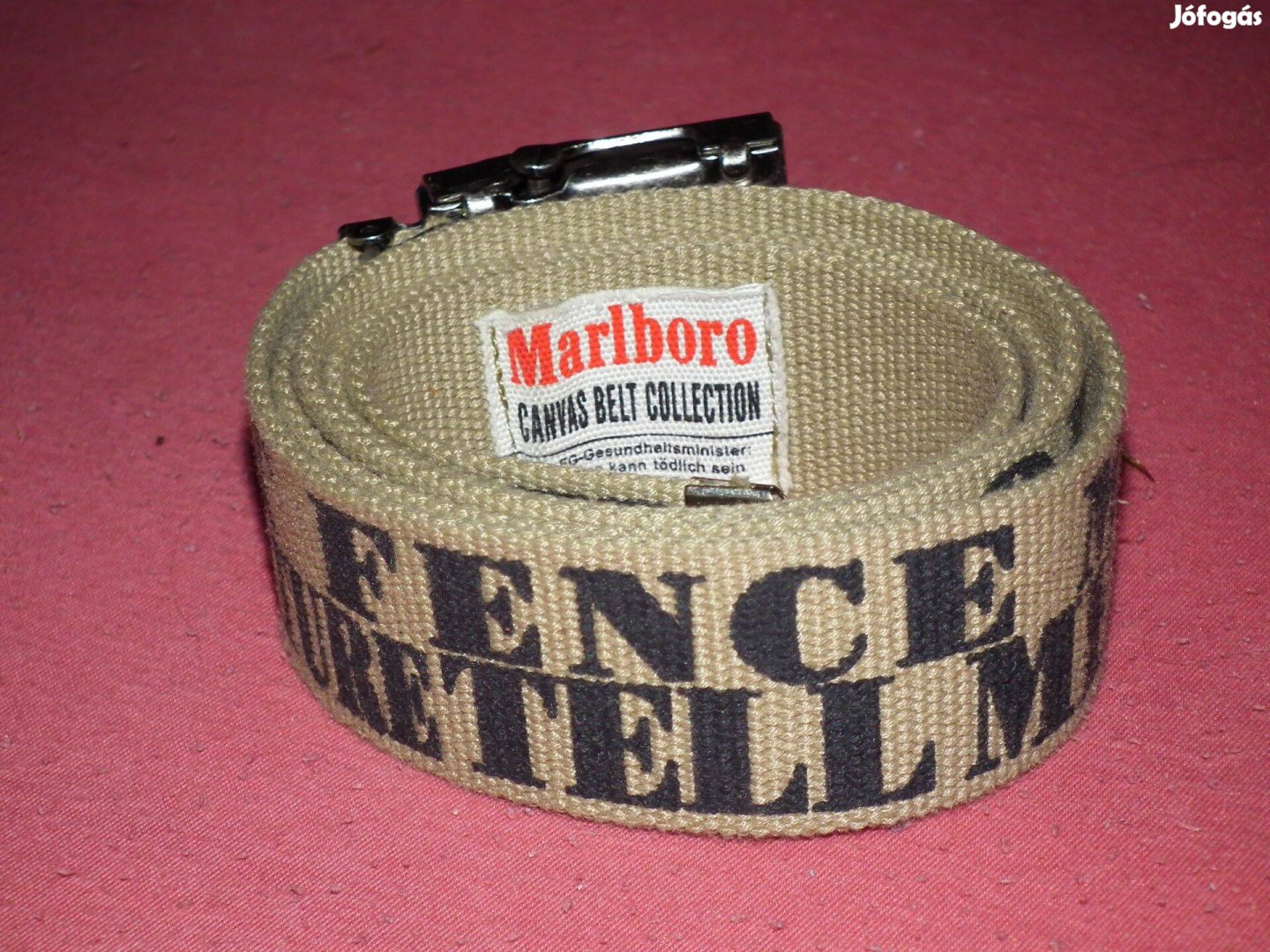 Szép Marlboro öv férfi nadrágszíj deréköv