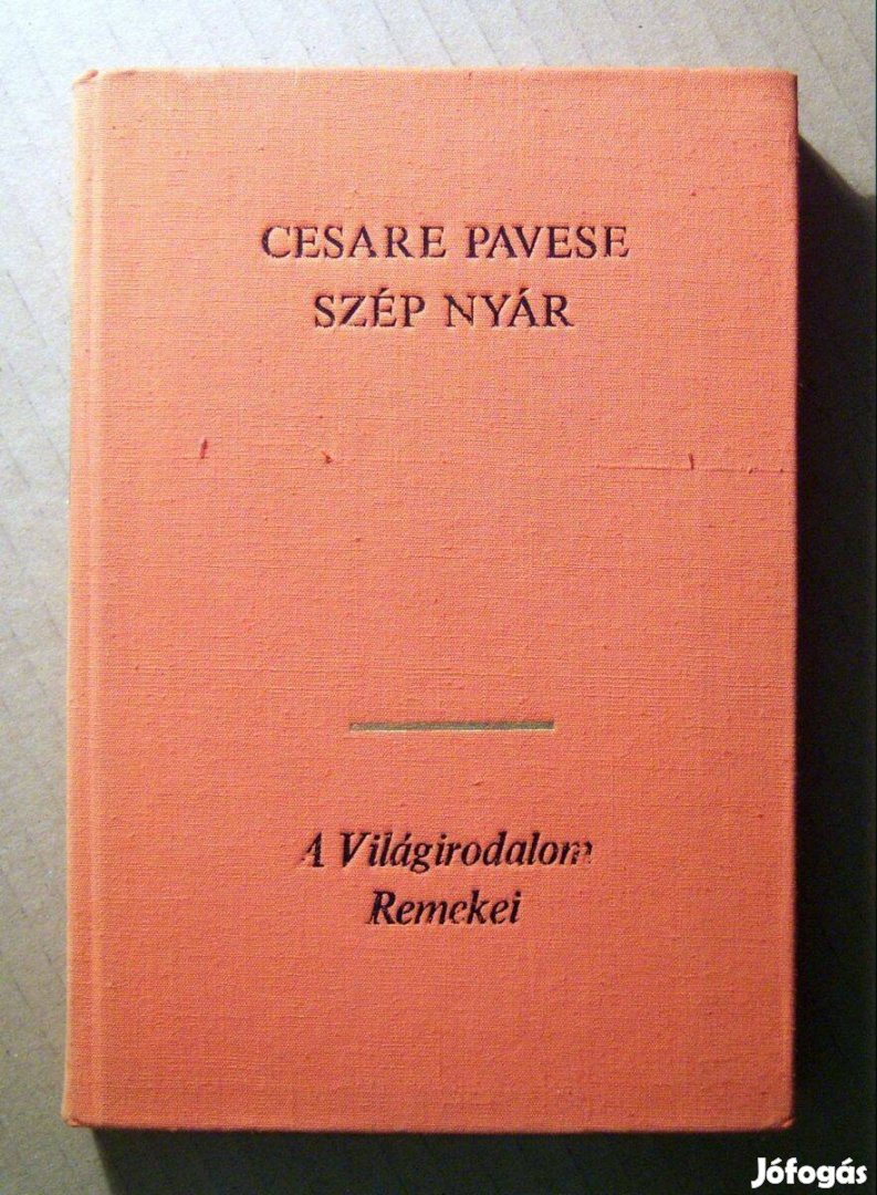 Szép Nyár (Cesare Pavese) 1986 (foltmentes) 6kép+tartalom