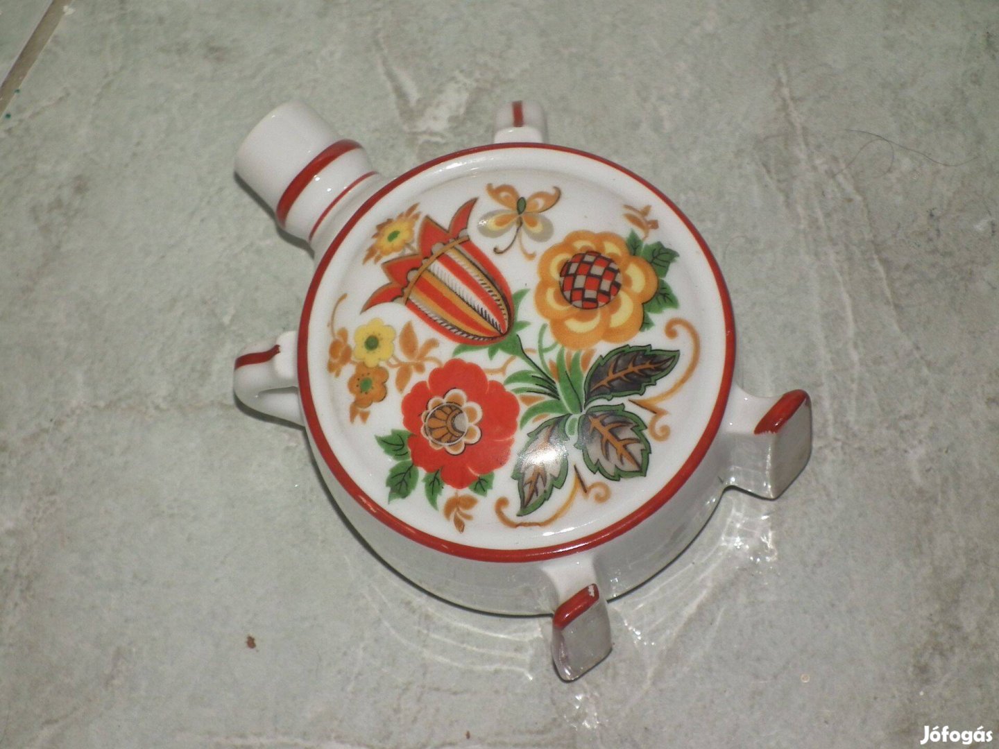 Szép Zsolnay porcelán kulacs párban 2 db. egyben