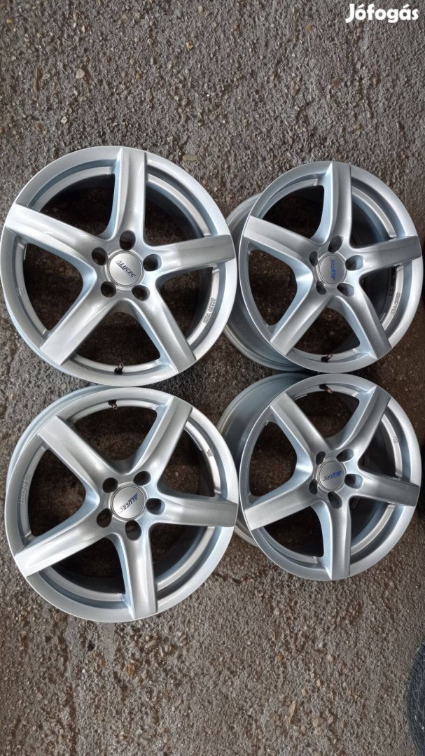 Szép állapotú Alutec 5x112 lyukosztású használt 17 colos alu felni