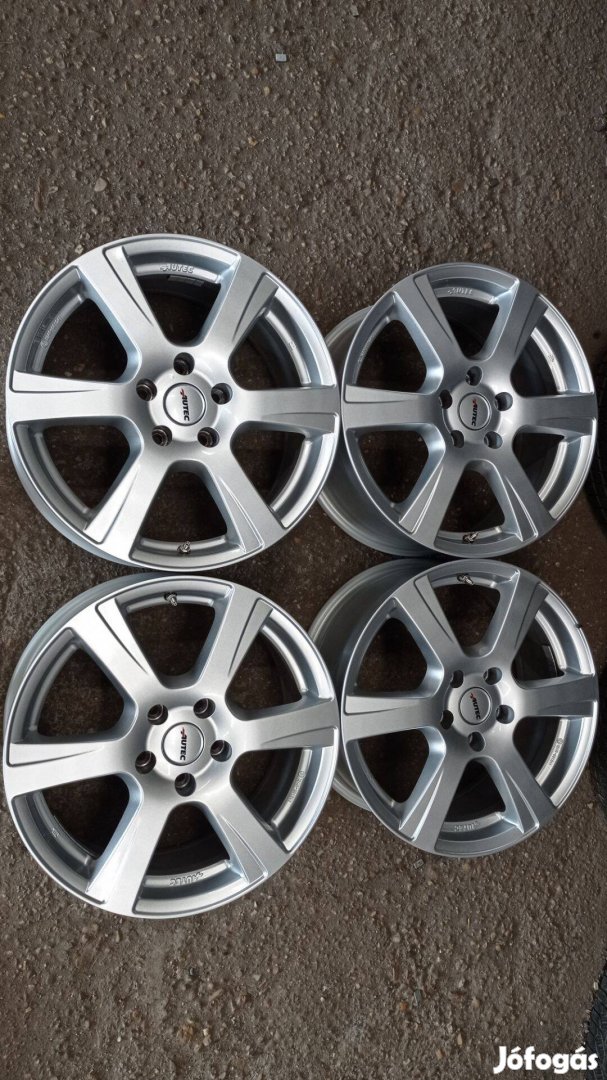 Szép állapotú Autec 5x112 lyukosztású használt 17 colos alu felni