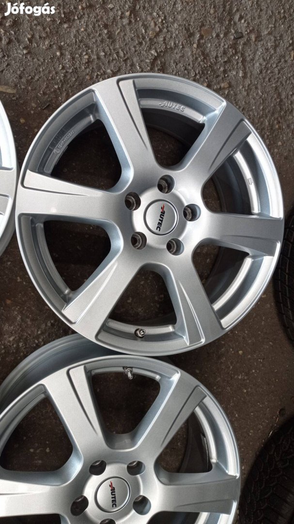 Szép állapotú Autec 5x112 lyukosztású használt 17 colos alu felni garn