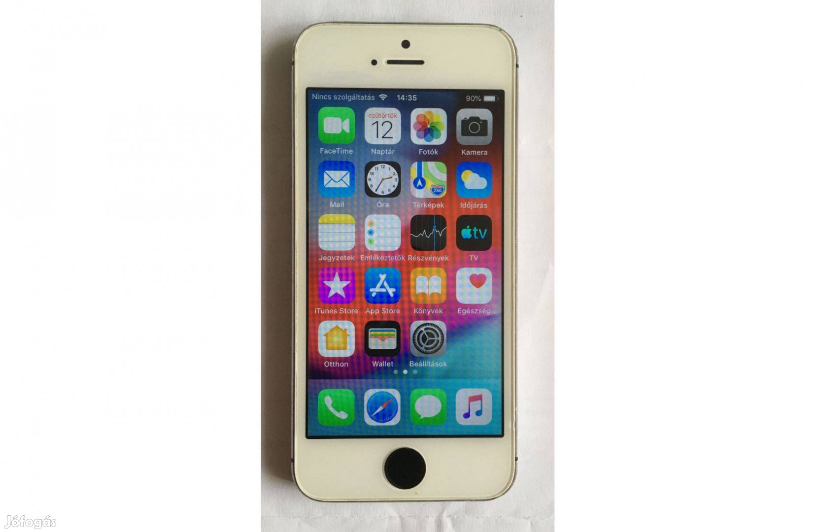 Szép állapotú iphone 5s 32GB okostelefon