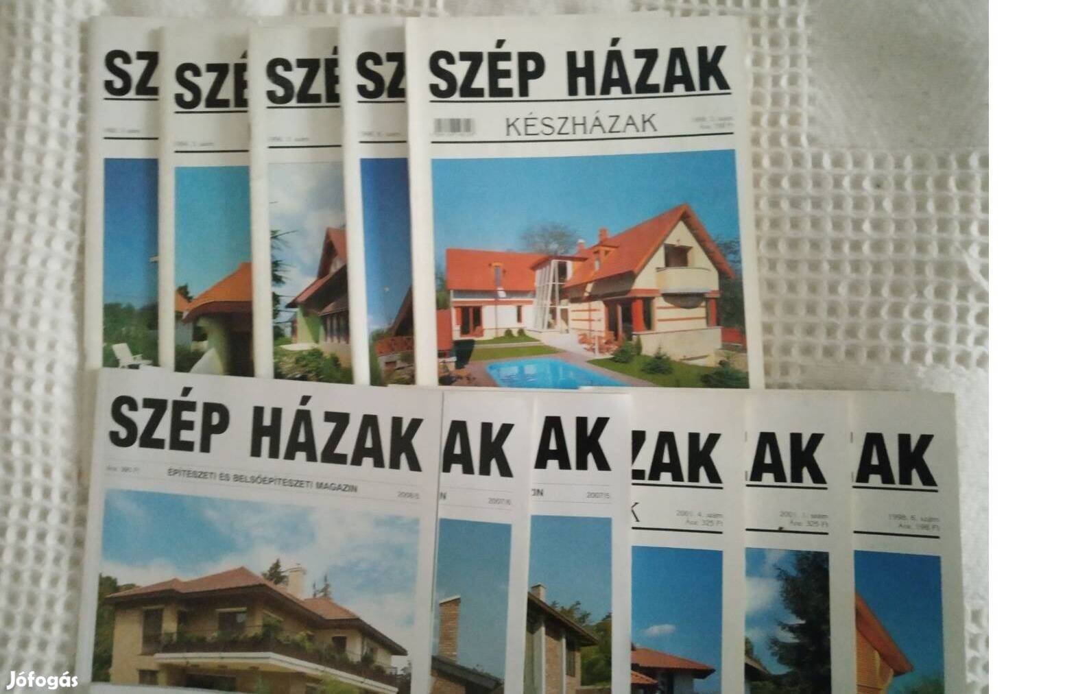 Szép házak folyóirat, magazin, újságok kitűnő állapotban