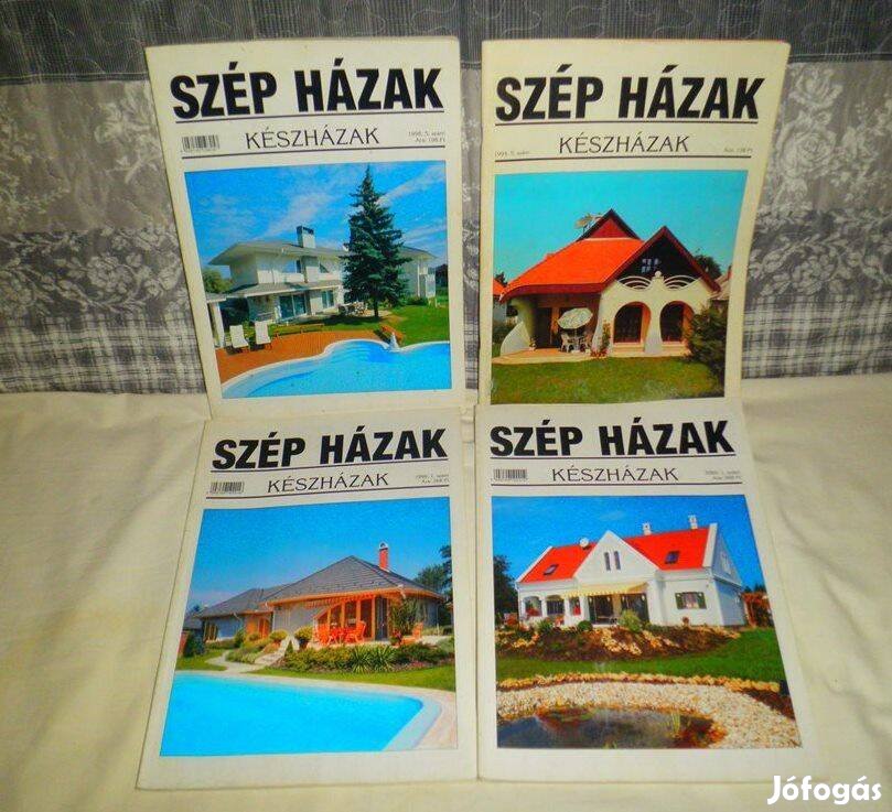 Szép házak magazinok 4db