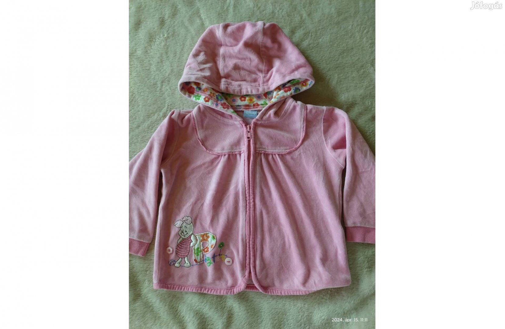 Szép kislány baba kabát, dzseki, felső eladó, 74