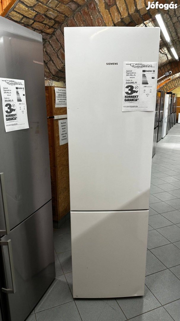 Szépséghibás Siemens KG39Eawcb Kombinált hűtőszekrény