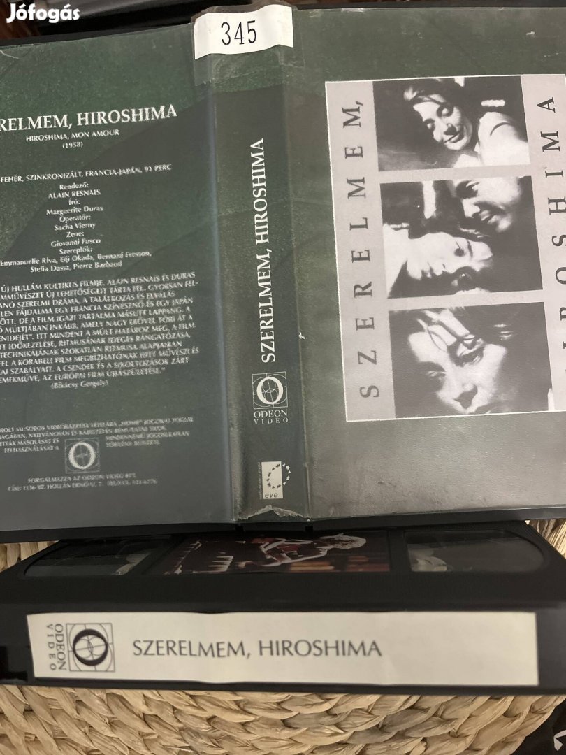 Szerelem Hiroshima vhs