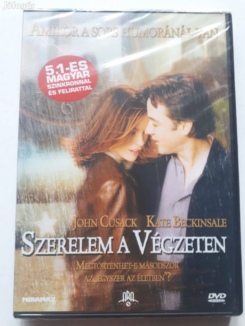 Szerelem a végzeten (Kate Beckinsale, John Cusack) új, bontatlan DVD