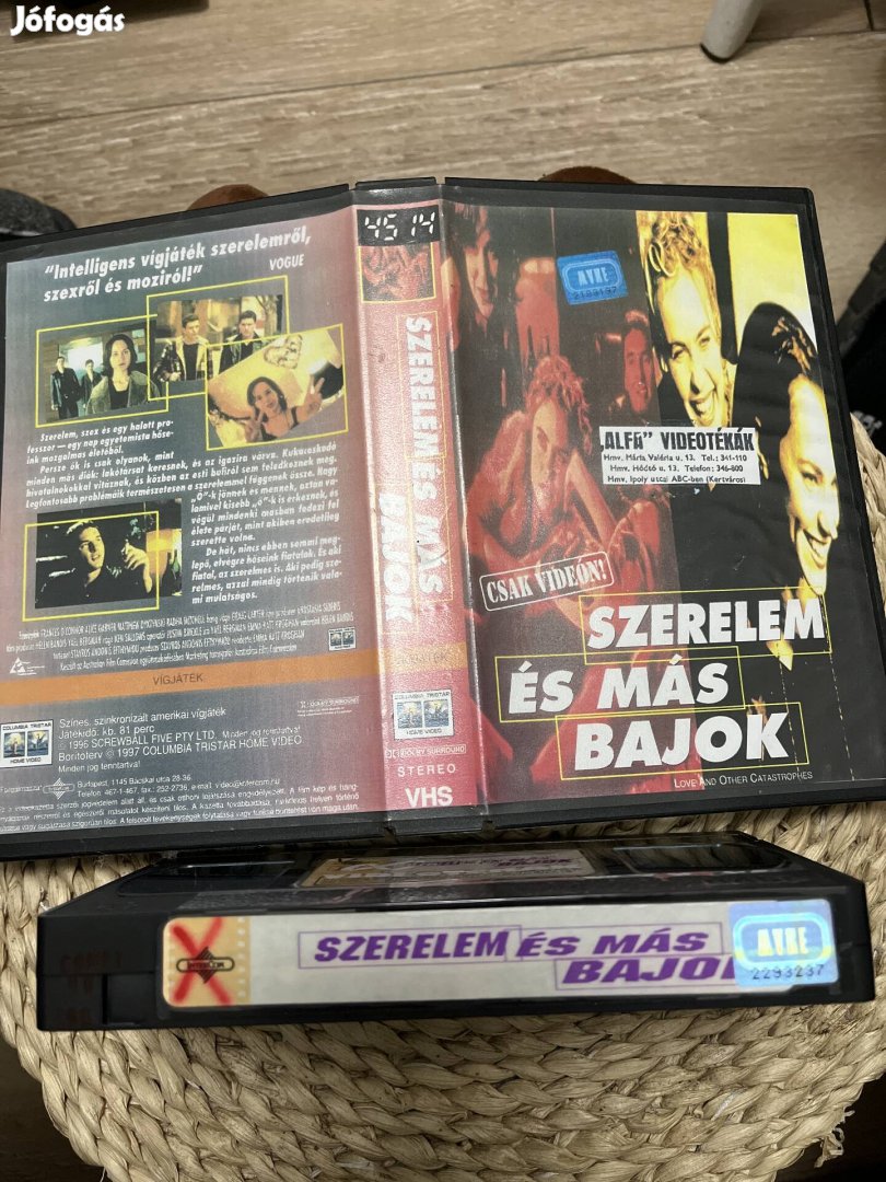 Szerelem és más bajok vhs m