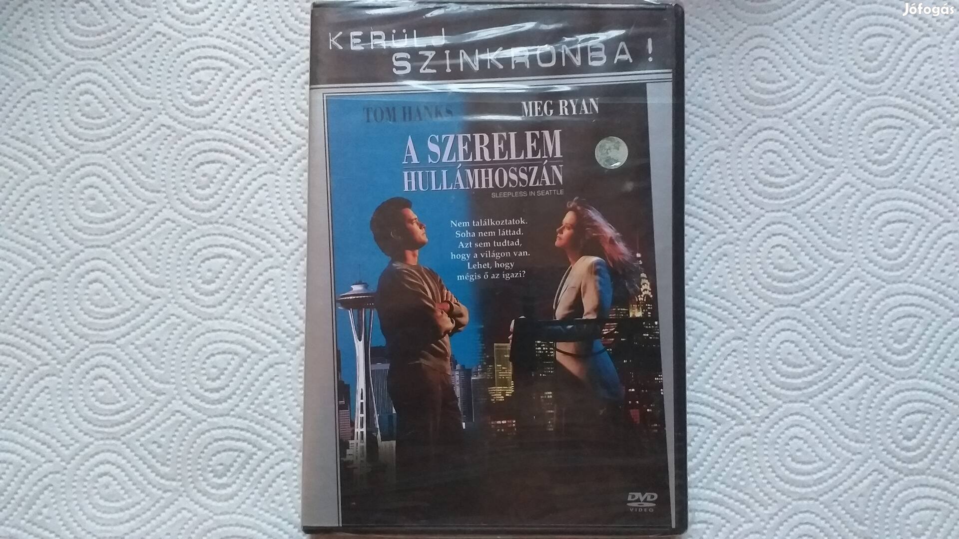 Szerelem hullámhosszán romantik DVD-Tom Hanks Meg Ryan