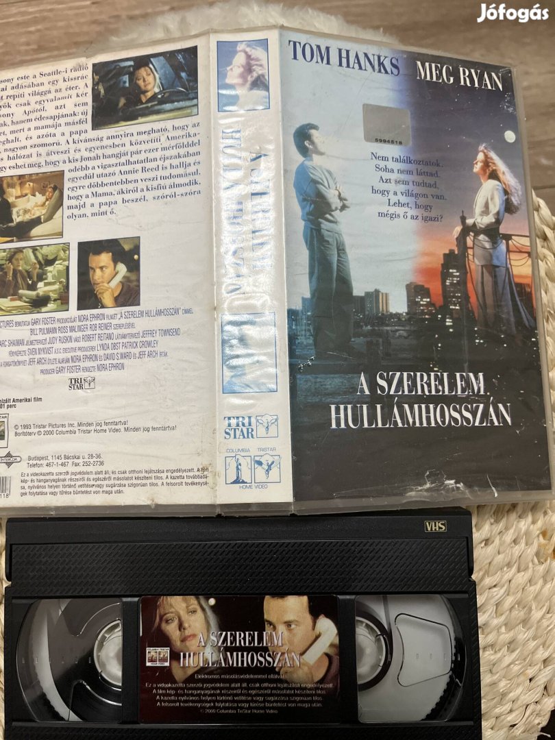 Szerelem hullámhosszán vhs film