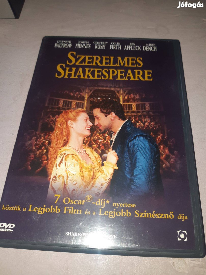 Szerelmes Shakespeare DVD Film