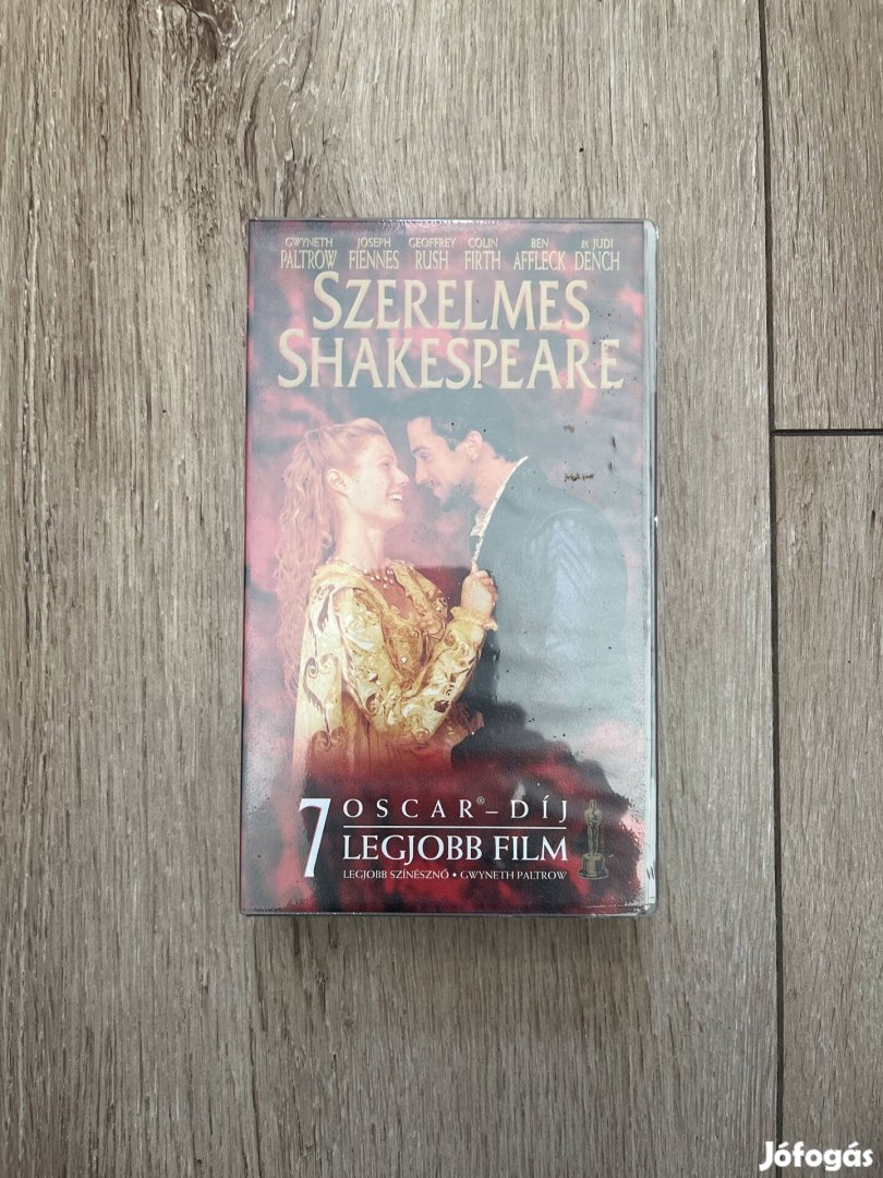 Szerelmes Shakespeare bontatlan vhs 