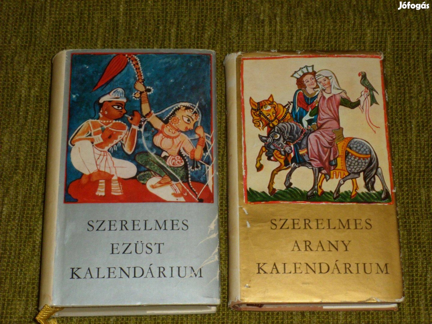 Szerelmes ezüst kalendárium + Szerelmes arany kalendárium - szerelmes