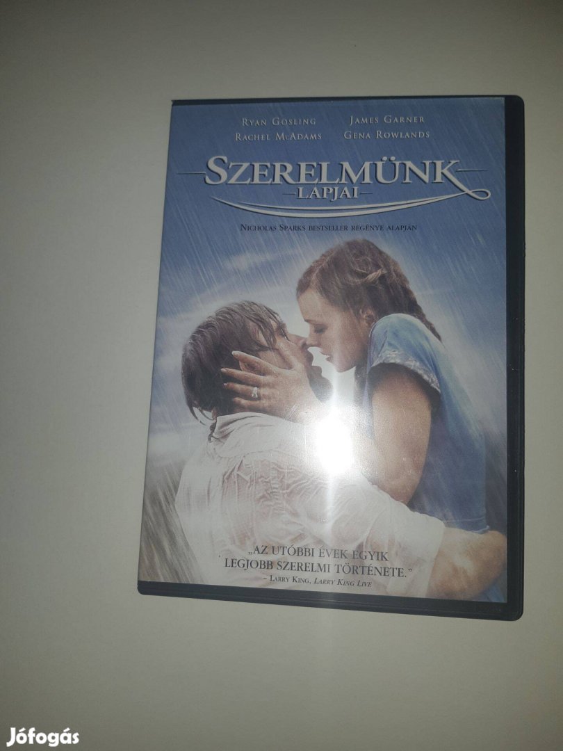 Szerelmünk lapjai DVD film