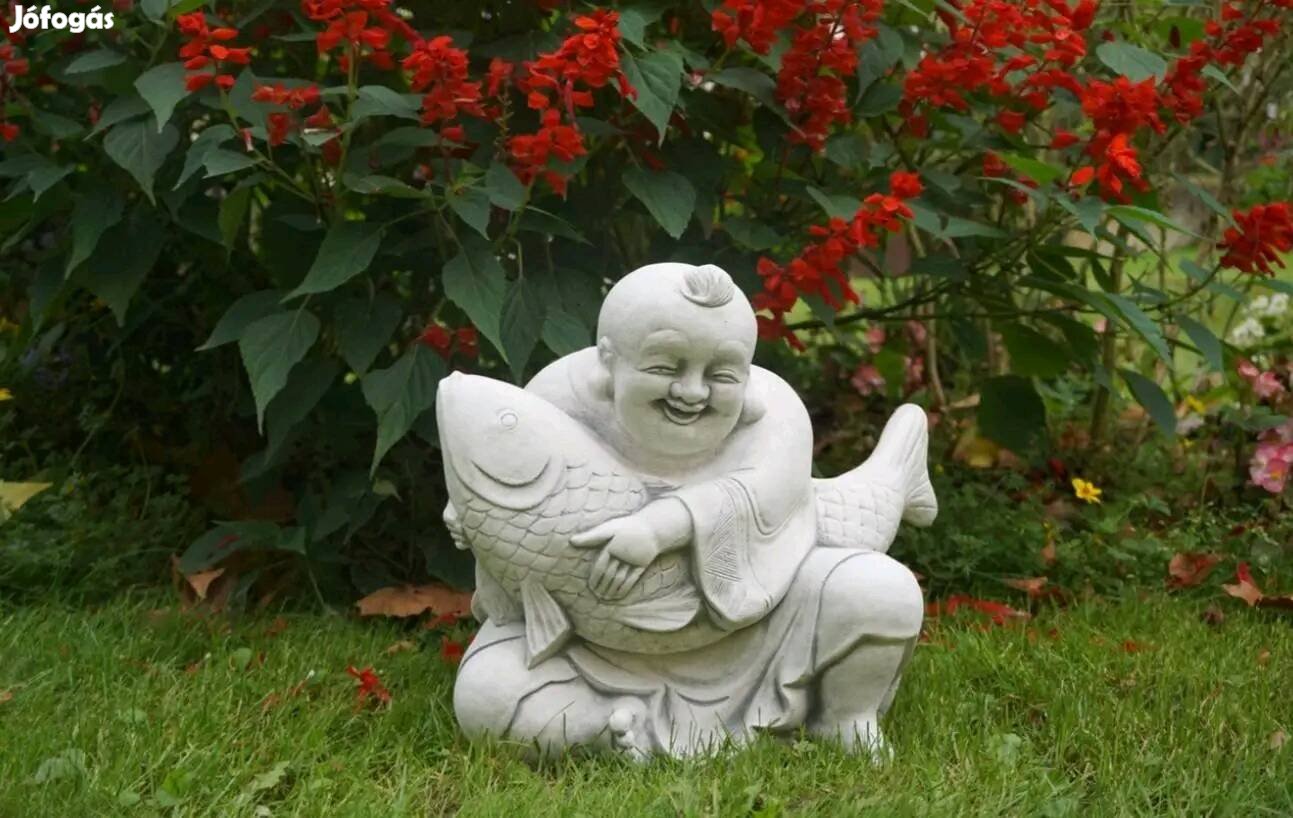Szerencsehozo pocakos Buddha szobor 