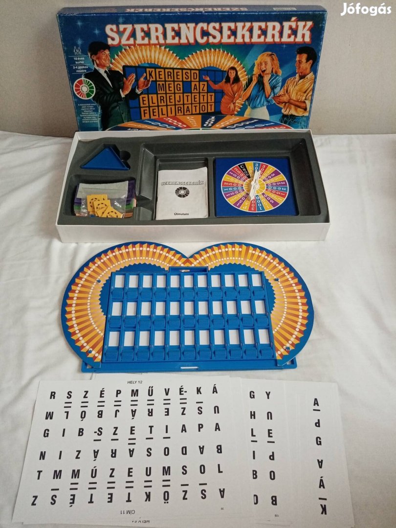 Szerencsekerék retro társasjáték