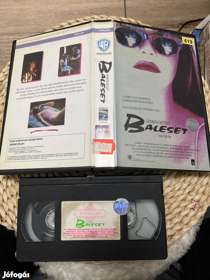 Szerencsétlen baleset vhs