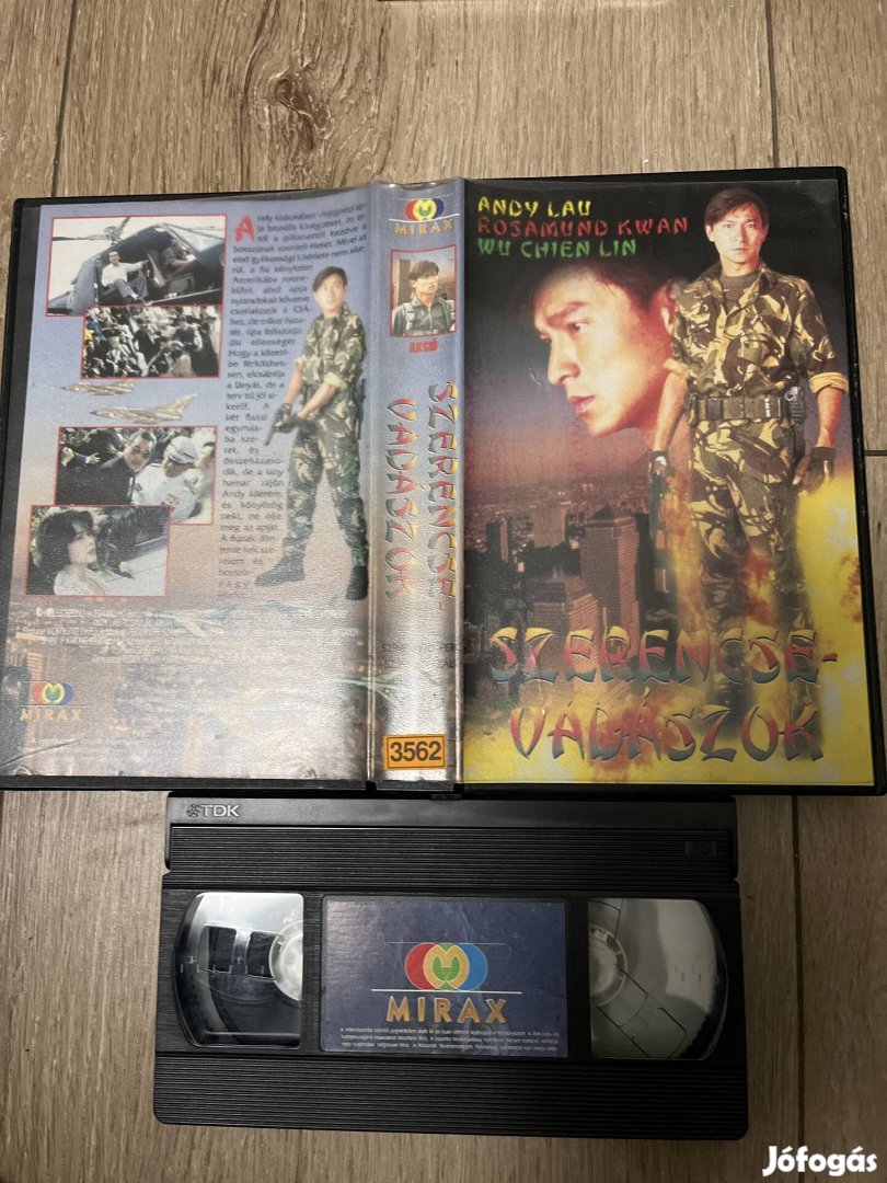 Szerencsevadászok vhs 