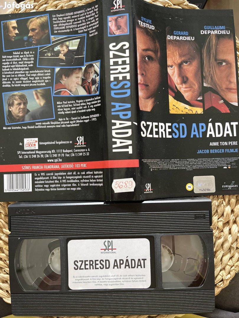 Szeresd apádat vhs