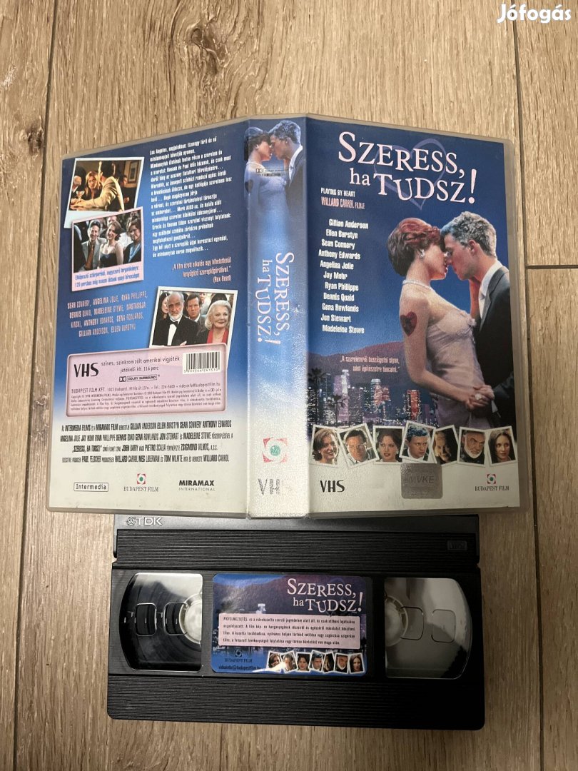 Szeress ha tudsz vhs 