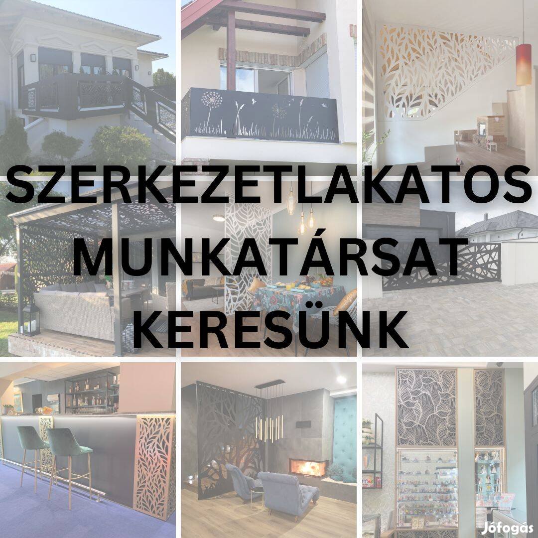 Szerkezetlakatos munkatársat keresünk Debrecenben