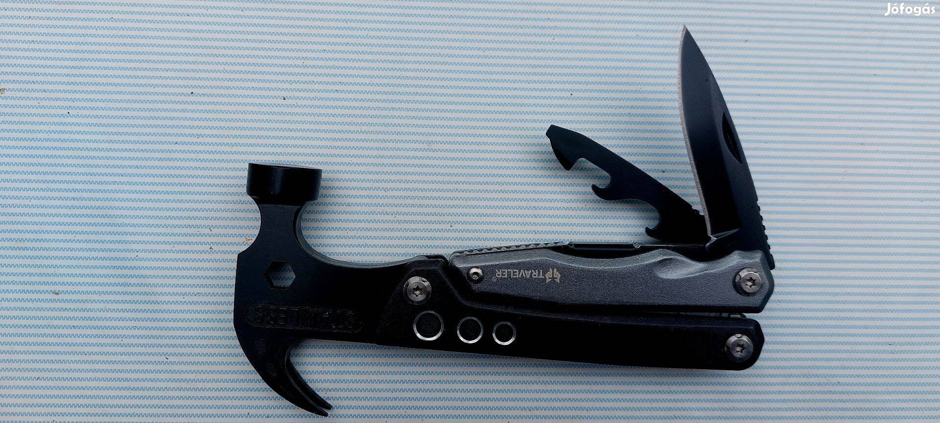 Szerszám multi tools kalapács, szeghúzó, kombinált fogó, csavarhúzó,