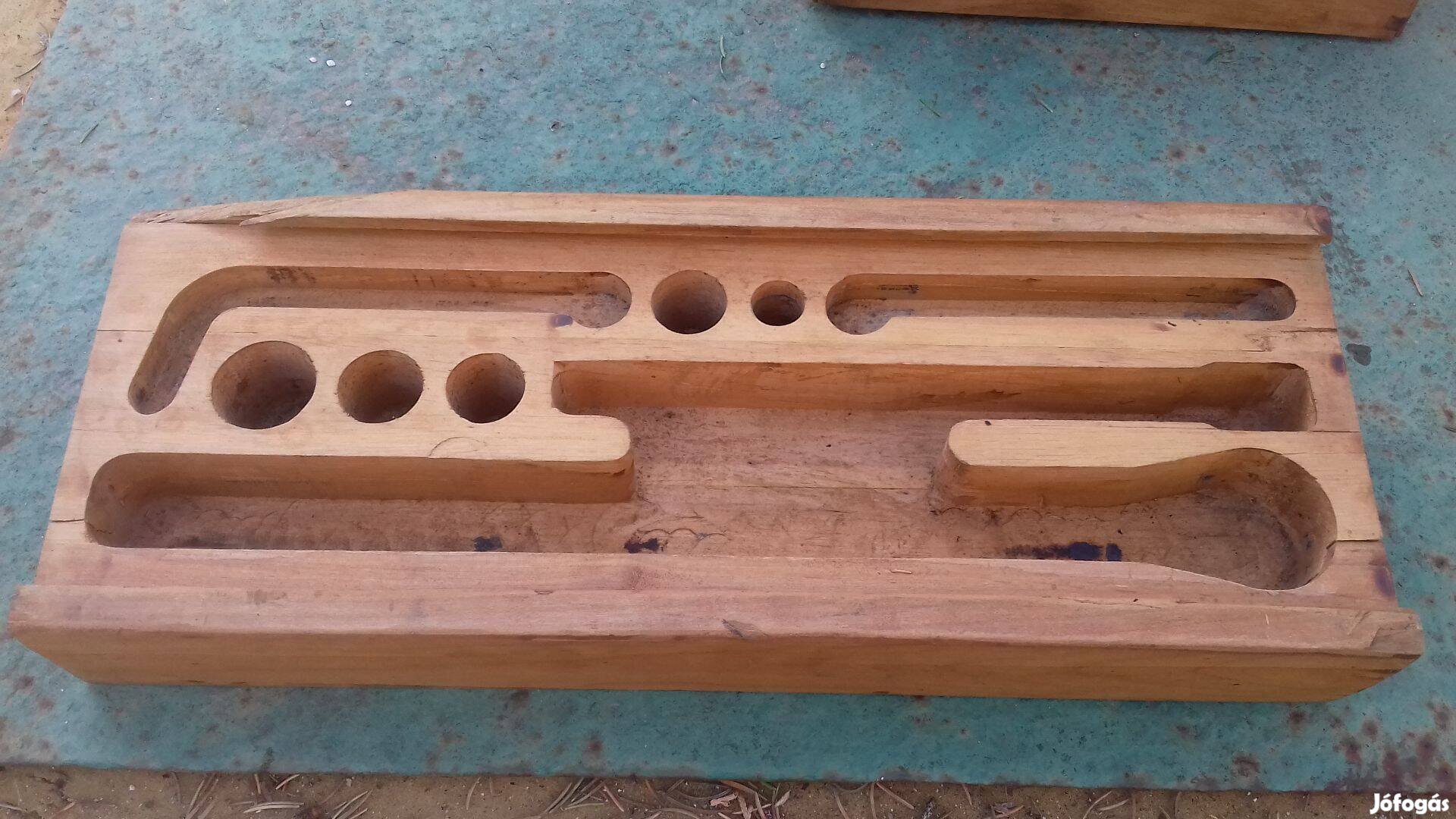 Szerszámtartó fa doboz volt eredetileg kreatív célra