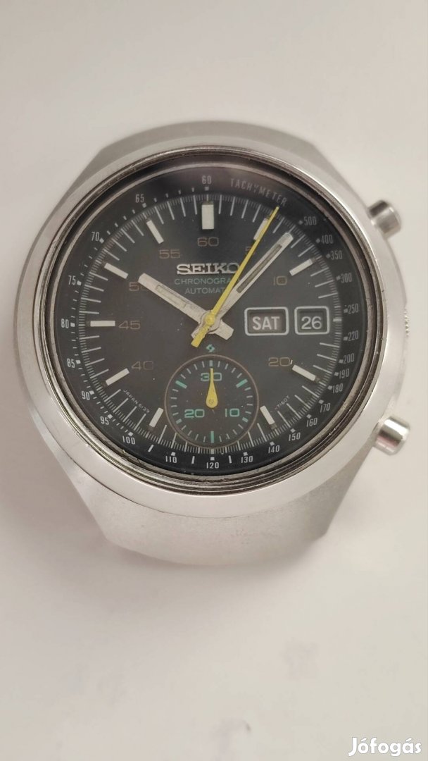 Szervizelendő Seiko 6139-es chrono Helmet karóra