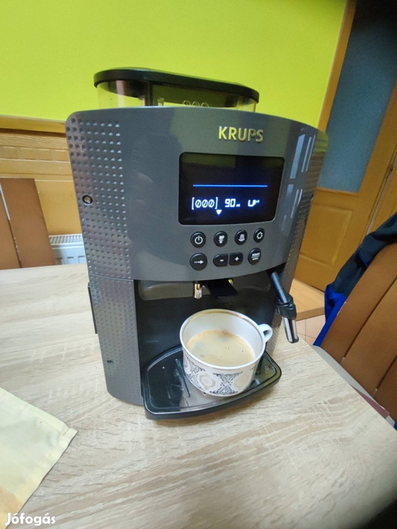Szervizelt Krups automata kávéfőző