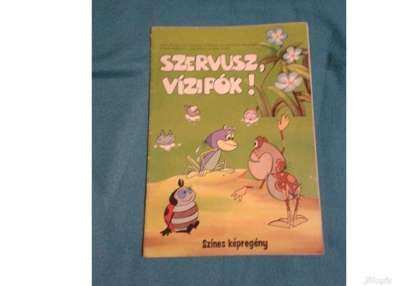 Szervusz vízipók - színes képregény