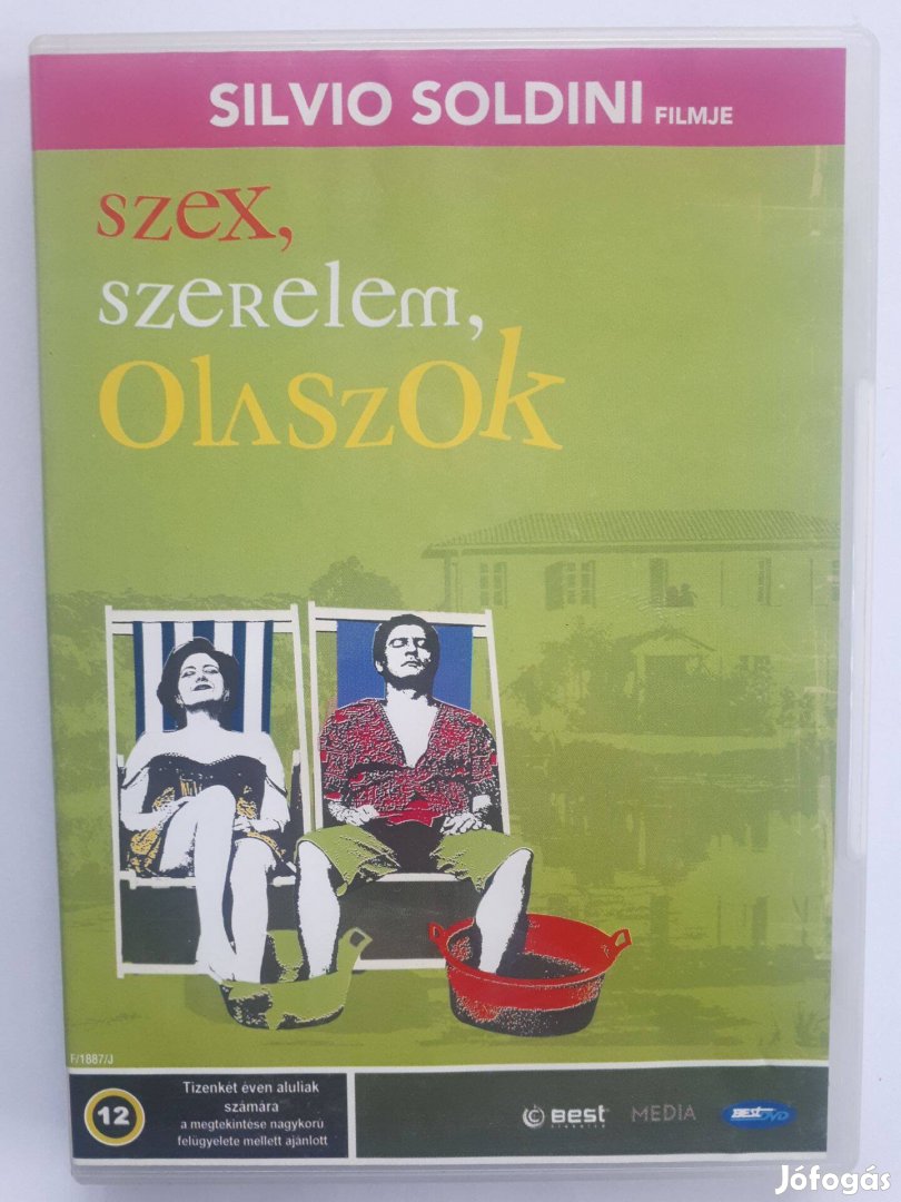 Szex, szerelem, olaszok - Silvio Soldini filmje DVD (posta 510 Ft)