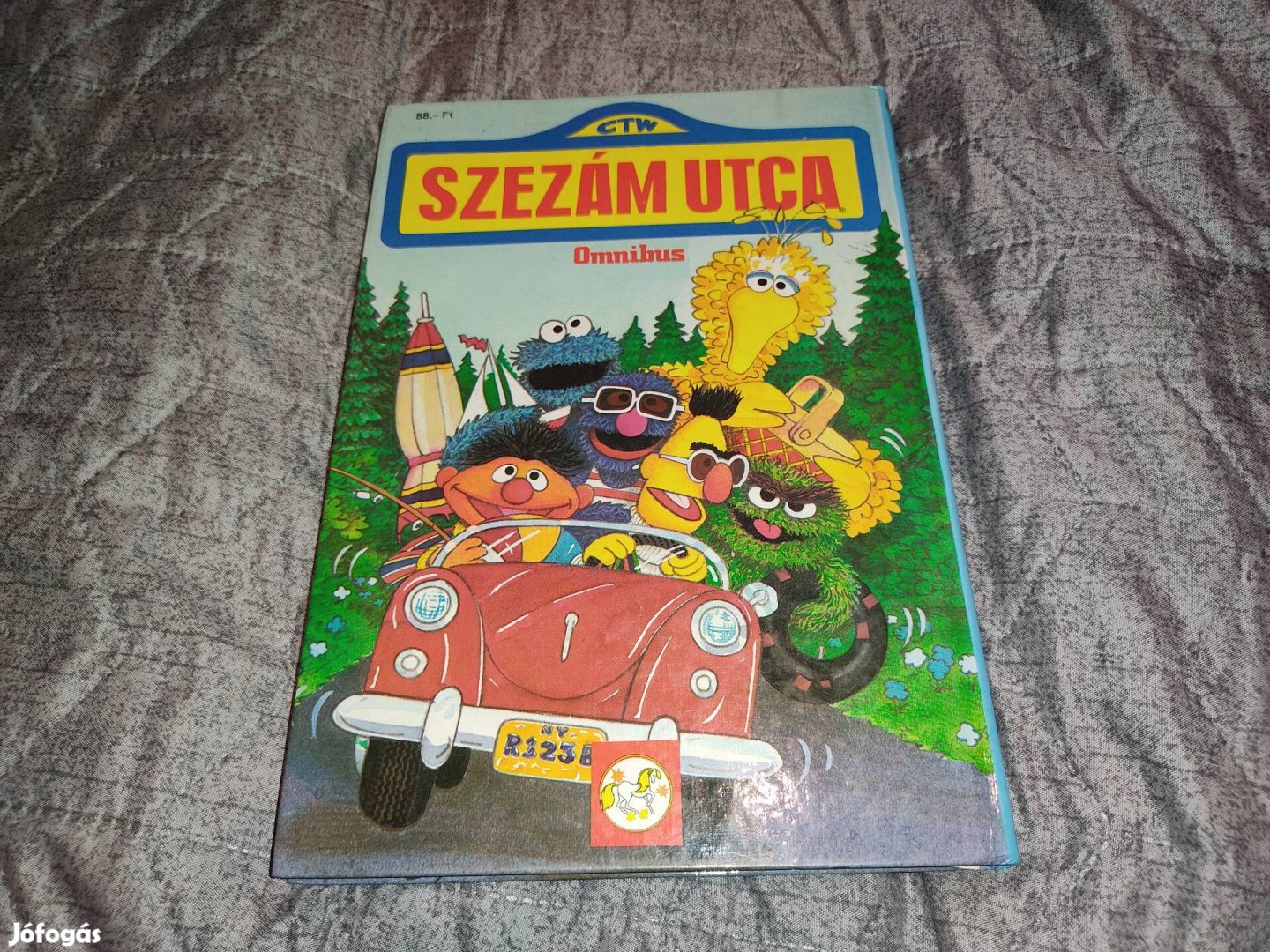 Szezám utca Omnibus könyv