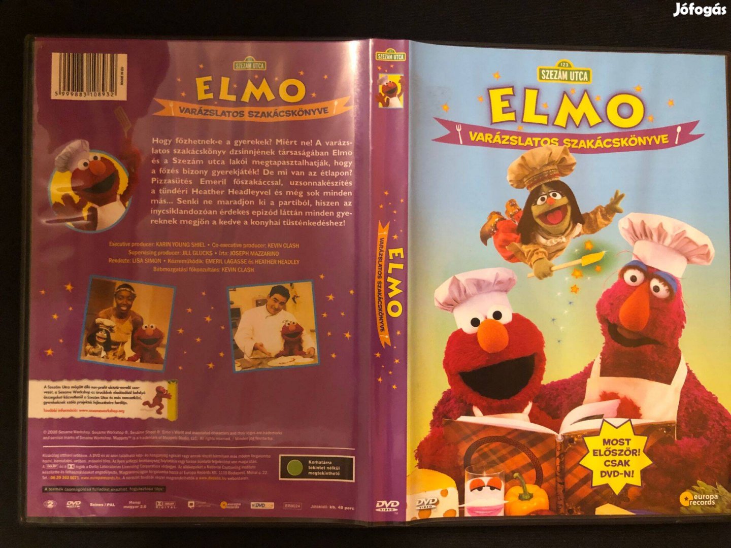 Szezám utca - Elmo varázslatos szakácskönyve DVD