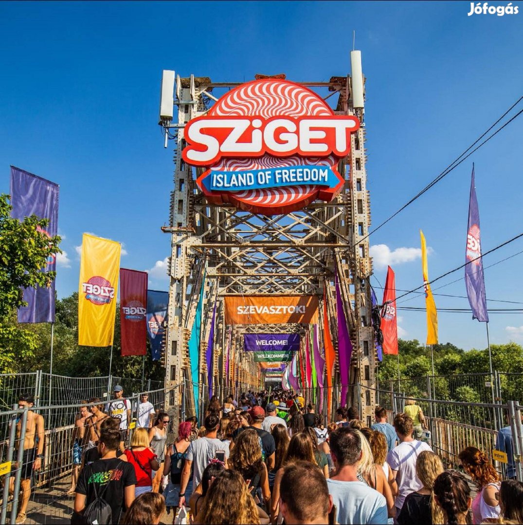 Sziget Full Festival Pass bérlet (és 21&Under is eladó)