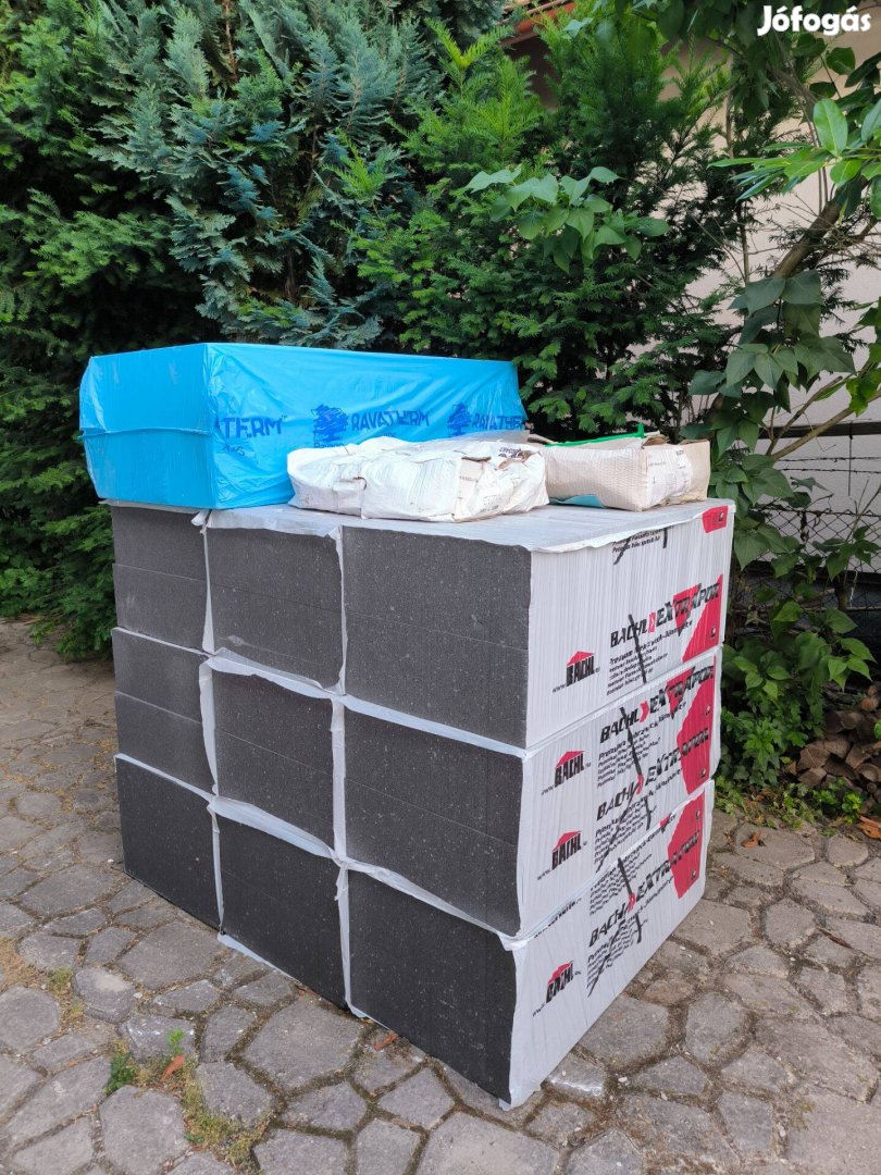 Szigetelés maradék anyagok, olcsón eladó