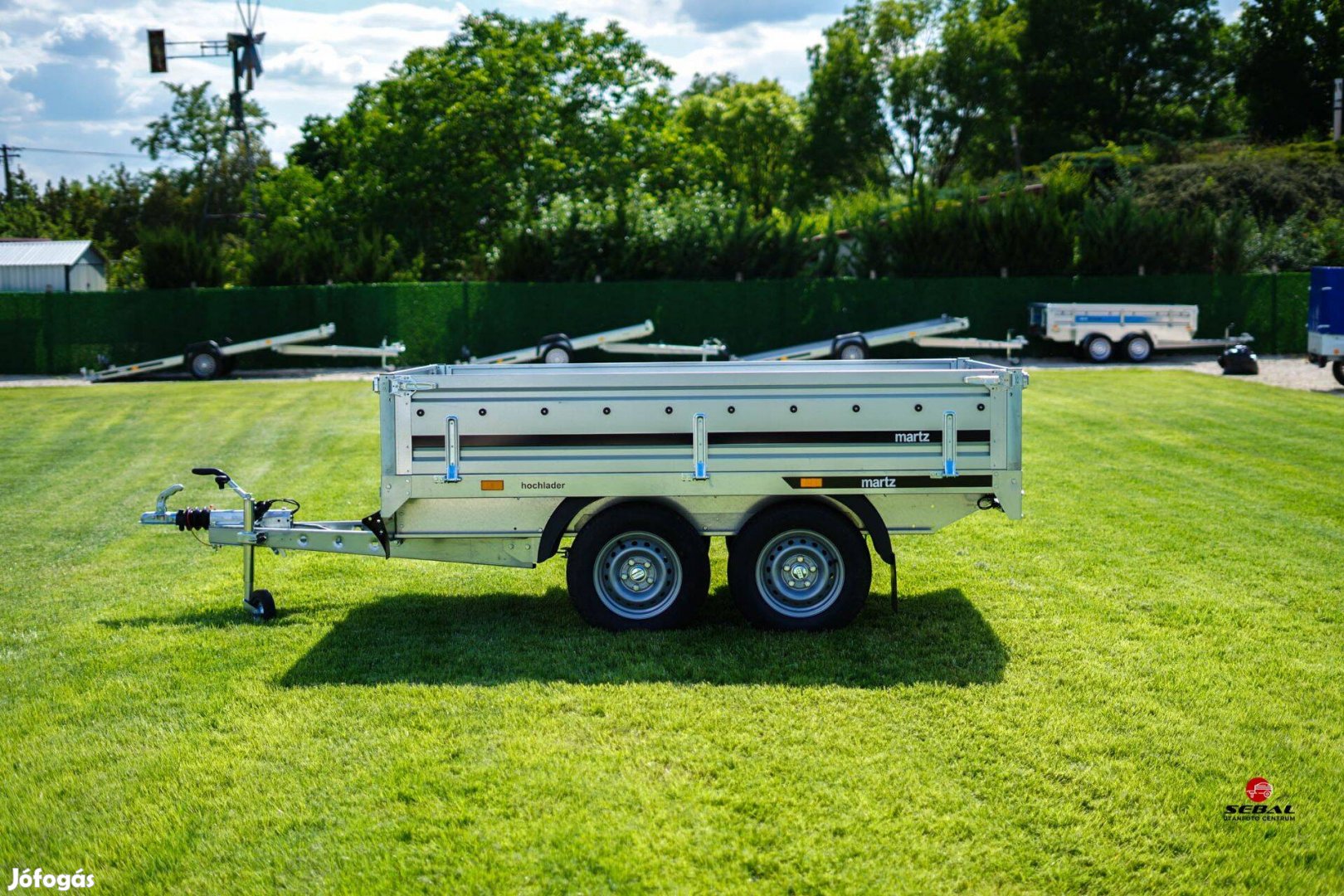 Szigetszentmiklóson új alsókerekes 1500kg-os utánfutó 1.190.000 Ft