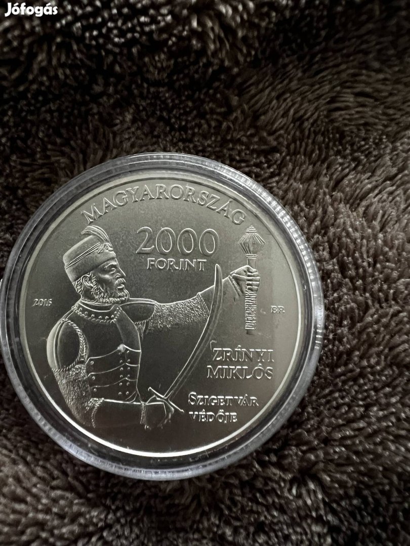 Szigetvári vár 2000 forint bu - unc érme