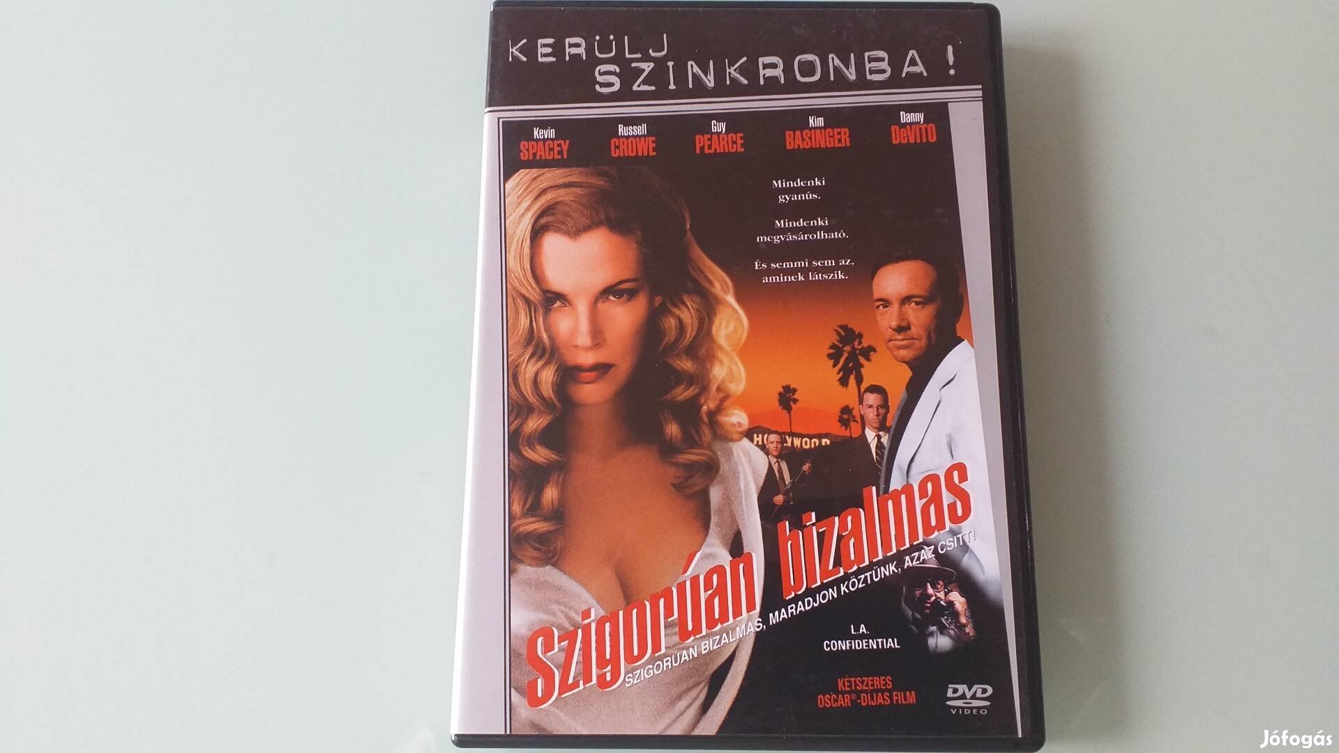 Szigorúan bizalmas krimi DVD film-Kim Basinger Kevin Spayce