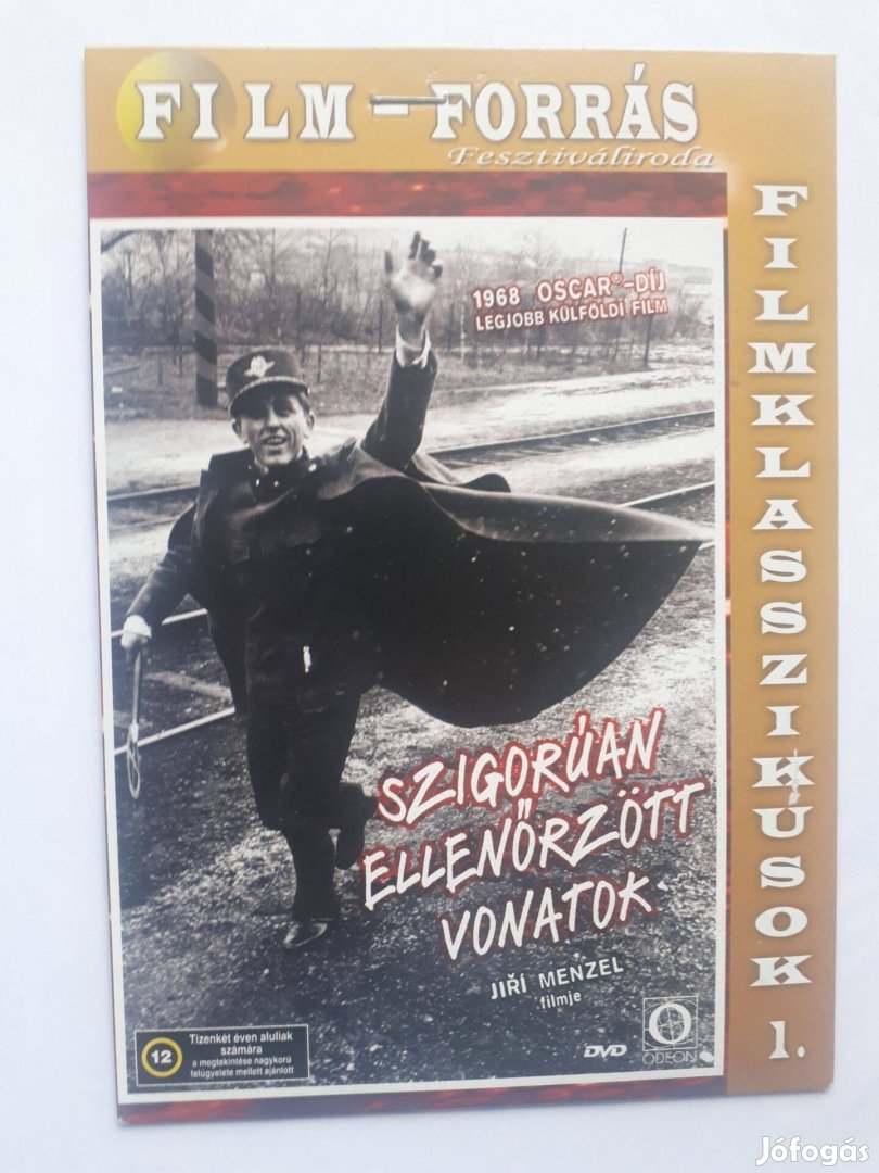 Szigorúan ellenőrzött vonatok - papírtokos DVD (posta 255 Ft)