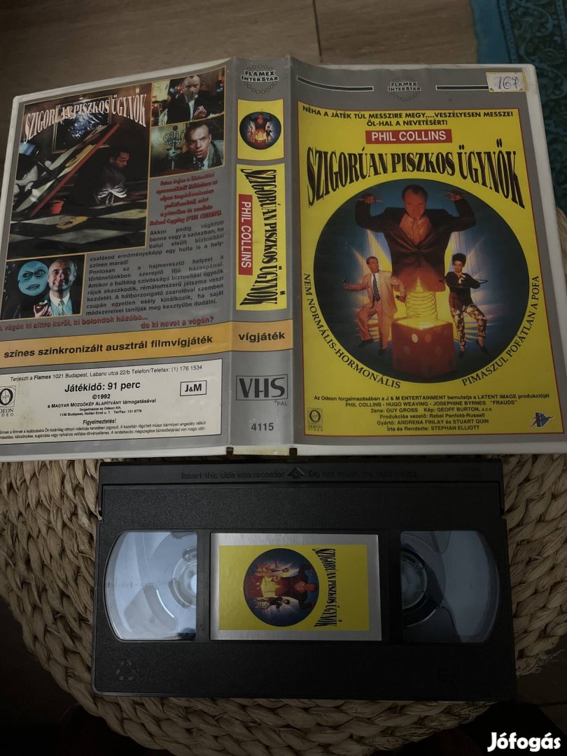 Szigorúan piszkos ügynök vhs film